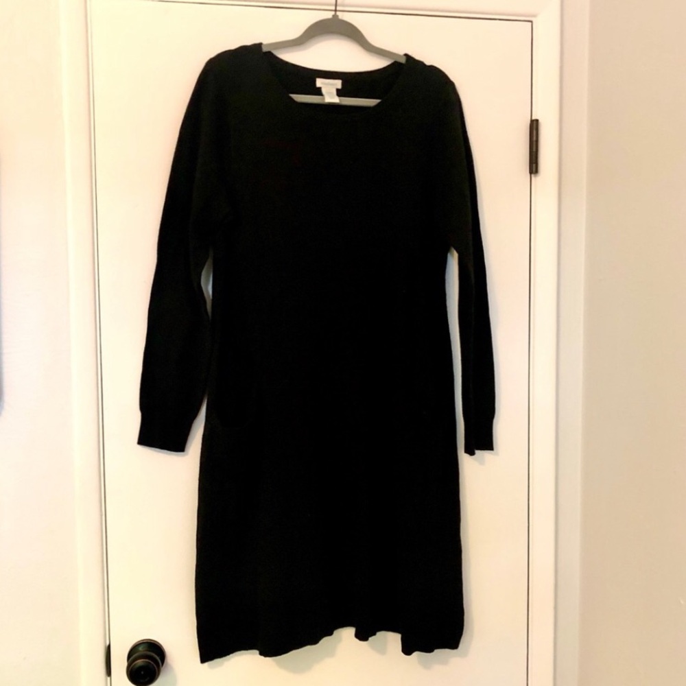 Sundance Film Noir Sweater Dress - Black - Picture 2 of 4
